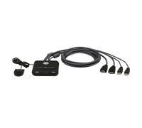 ATEN Switch KVM cablato HDMI FHD USB a 2 porte