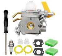 CS26 Carburatore di ricambio per SS26 SS30 CS30 25cc 26cc 30cc trimmer soffiatore Weeder parte 308054043 308054013 308054003 308054077 C1U-H60 compatibile con Ryobi Homelite