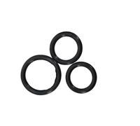 CS3.5mm 4mm Nero O Ring Guarnizione Rondelle Gomma Silicone(OD48mm CS4mm)