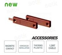 csa - Contatto a scomparsa 1,2mt marrone - 401-TF-M