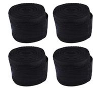 Csafyrt 4 Pezzi Fasce da Boxe Fasce da Polso in Cotone da 5 5 Iarde x 2 Pollici da Boxe Bendaggio Elastico per Compressione del Po