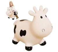 Csafyrt Animali gonfiabili Simpatici vaccini gonfiabili vacillano su Cavalli rimbalzanti per i Giocattoli da Mucca Regalo di Compleanno per Bambini 18 Mesi+