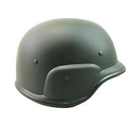 Csafyrt Casco Militare Protettivo in plastica per Softair Casco balistico Costume Cosplay Accessori per Attrezzatura da Caccia Verde