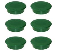 Csafyrt Copertura del Buco da Golf 6pcs 4 5 Pollici da Pioggia Resistente alla Sola da Golf Copertura ABS Verde Sostituzione Mettono