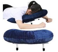 Csafyrt Cuscino a faccia in giù morbido a faccia in giù cuscinetto per dormire a stomaco per dormire con memory foam per vitrectomia o chirurgia della retina