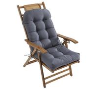 Csafyrt Cuscino da Sedia a Dondolo 20x43 Morbidi Cuscinetti da Sedia a Dondolo con Legami Cuscino di Sedile Elegante Anti-slittamen