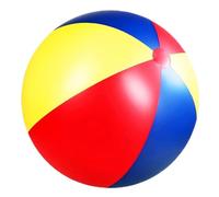 Csafyrt Palla da Spiaggia Gigante, Palla da Spiaggia Gonfiabile in PVC da 39 Pollici, Jumbo colorato e Divertente per Le Piscine Feste in Giardino Giochi d'Acqua