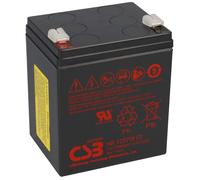 CSB - Batteria al piombo ad alta corrente HR1227 W, 12 V, 6,18 Ah, 27 W, Faston, 6,3 mm, compatibile con NPH5-12, MP1223H, HR1221W HR1225W 12LH-30W UPS ad alta corrente