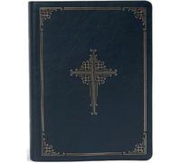 CSB Ancient Faith Study Bible, Navy LeatherTouch (Rilegato in ecopelle)