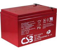 CSB Batteria al Piombo EVH12150 12V 15Ah Resistente all' impiego ciclico