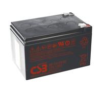 CSB Batteria Al Piombo GP12120 F2 12V 12Ah AGM 6,3mm Faston Per 13Ah 15Ah