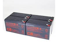 CSB Batteria al piombo per APC Smart UPS SMT1500RMI2U 12 V 9 Ah, 12 V, piombo acido [batteria al piombo]