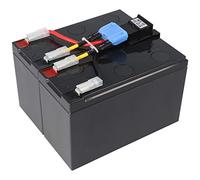 CSB Batteria compatibile con la batteria APC-RBC48 premontata con cavo e spina