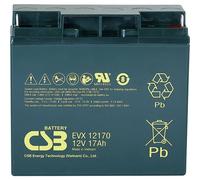 CSB Battery EVX12170 EVX 12170 Batteria al piombo 12 V 17 Ah Piombo-AGM (L x A