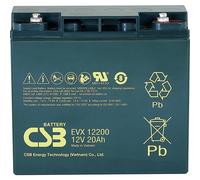 CSB Battery EVX12200 EVX 12200 Batteria al piombo 12 V 20 Ah Piombo-AGM (L x A