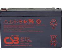 CSB Battery GP672F1 GP 672 Standby USV Batteria al piombo 6 V 7.2 Ah Piombo-AG