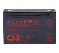 CSB Battery GP6120F2 GP 6120 Standby USV Batteria al piombo 6 V 12 Ah Piombo-A
