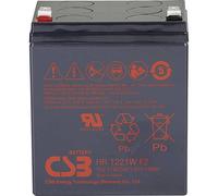 CSB Battery HR1221WF2 HR 1221W high-rate Batteria al piombo 12 V 5 Ah Piombo-A