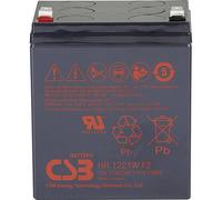 CSB Battery HR1221WF2 HR 1221W high-rate Batteria al piombo 12 V 5 Ah Piombo-A