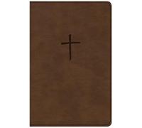 CSB Bibles by H CSB Compact Bible, Brown LeatherTouch, Va (Rilegato in ecopelle)
