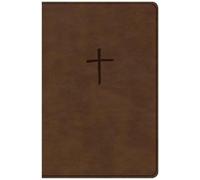CSB Bibles by H CSB Compact Bible, Brown LeatherTouch, Va (Rilegato in ecopelle)