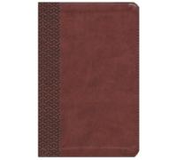 CSB Bibles by H CSB Everyday Study Bible, British Tan Lea (Rilegato in ecopelle)