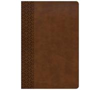 CSB Bibles by H CSB Everyday Study Bible, British Tan Lea (Rilegato in ecopelle)