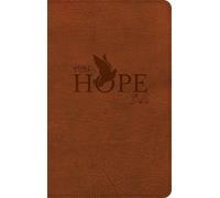 Csb Bibles by H CSB Here's Hope Bible, Burnt Sienna Leath (Rilegato in ecopelle)