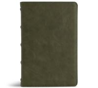 Csb Bibles by H CSB Large Print Personal Size Reference B (Rilegato in ecopelle)