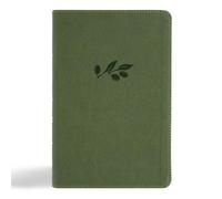 Csb Bibles by H CSB Large Print Personal Size Reference B (Rilegato in ecopelle)