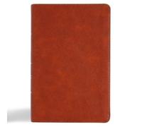 Csb Bibles by H CSB Large Print Personal Size Reference B (Rilegato in ecopelle)