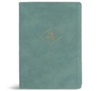 CSB Bibles by H CSB Women's Study Bible, Earthen Teal Sue (Rilegato in ecopelle)