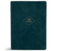 Csb Bibles by H CSB Women's Study Bible, Peacock Leather (Rilegato in ecopelle)