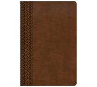 CSB Bibles by H KJV Everyday Study Bible, British Tan Lea (Rilegato in ecopelle)
