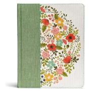 CSB Bibles by Holm CSB Notetaking Bible, Sage Cloth Over Boa (Copertina rigida)