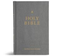 Csb Bibles by Holman CSB Church Bible, Charcoal Hardcover (Copertina rigida)