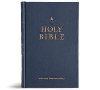 Csb Bibles by Holman CSB Church Bible, Navy Hardcover (Copertina rigida)