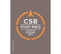 CSB Bibles by Holman CSB Study Bible, Hardcover (Copertina rigida)