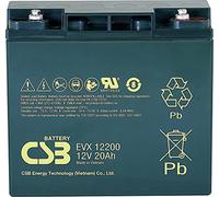 CSB Battery EVX 12200 EVX12200 Bleibatteria ricaricabile 12V 20Ah