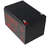 CSB -GP12120F2 - Batteria al piombo AGM 12 Volt, 12 Ah, 151 x 98 x 100 mm, Faston 6,3 mm, 5 anni di standby