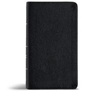 CSB Large Print Compact Reference Bible, Optimal Type, Digital Study Edition, Black Genuine Leather