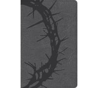 CSB Large Print Personal Size Reference Bible, Charcoal (Rilegato in ecopelle)