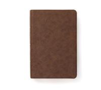 CSB Single-Column Compact Bible, Brown (Rilegato in ecopelle)