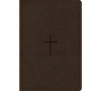 CSB Super Giant Print Reference Bible, Brown (Rilegato in ecopelle)