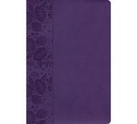 CSB Super Giant Print Reference Bible, Purple (Rilegato in ecopelle)