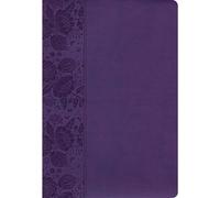 CSB Super Giant Print Reference Bible, Purple (Rilegato in ecopelle)