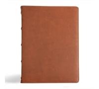 CSB Verse-By-Verse Reference Bible, Handcrafted Collectio (Rilegato in ecopelle)