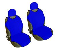 CSC402 - T-Shirt maglietta Schienali cuscino del sedile auto, copertura di sede dell'automobile, Seggiolino Auto Protector, Coprisedili blu (1 coppia)