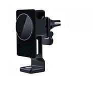 CSDASW 100W 3 In1 Caricabatterie Wireless magnetici Supporto for Presa d'Aria for Auto for Telefono Stazione di Ricarica Rapida for Auricolare for Orologio Compatto e Potente(Charger with Ring)
