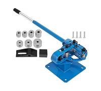 CSDASW Curvatubi YP-9 Kit piegatubi Manuale for Tubi in Acciaio da banco con 7 stampi 1-3 Pollici Multifunzione Barra Piatta compatta Strumento for Piegare i Freni